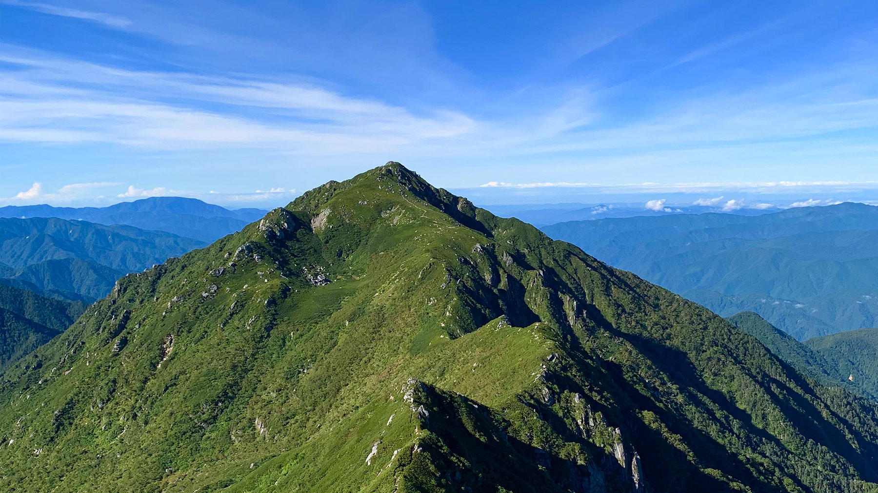 登山をする