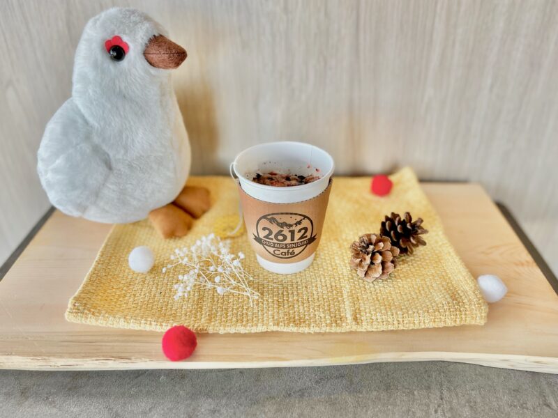 ホテル千畳敷　2612Café&Restaurant　雷鳥ほうじ茶オレ　秋冬限定