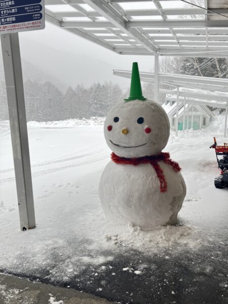 雪だるまのその後…(/・ω・)/